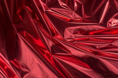 katlanmış metalik folyo soyut bacgkground 