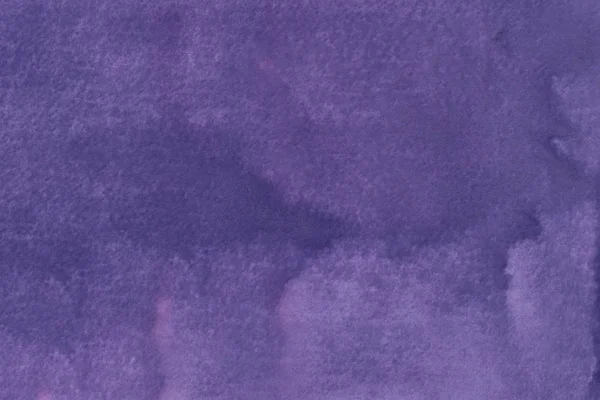 Violet watercolor painted texture background  on paper — Stock Photo, Image