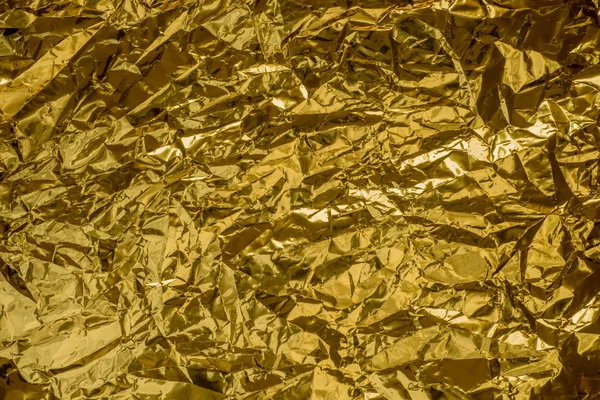 Золотий кінець металевої фольги абстрактний бактерій — стокове фото