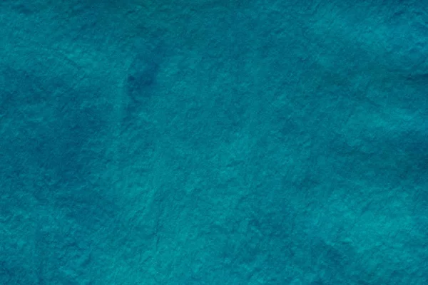 Blå akvarell målad på papper bakgrundsstruktur — Stockfoto