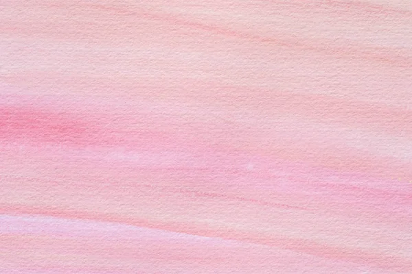 Розовый акварель окрашены на бумажном фоне текстуры — стоковое фото