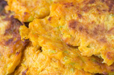 kızarmış kabak damla çörek 