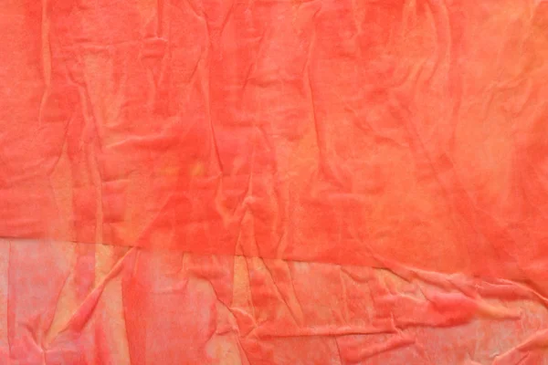 Papier tissu plissé rouge texture bacground — Photo