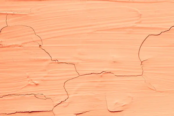 Textura de fondo pintado agrietado naranja — Foto de Stock