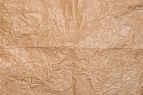 Gyűrött barna papír háttér — Stock Fotó