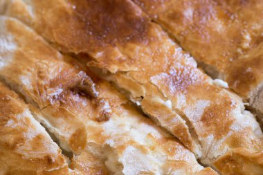 peynir tuzlu pasta ile doldurulmuş 