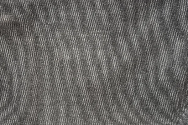 Coarse dark grey fabric textile texture background — Stock Photo, Image