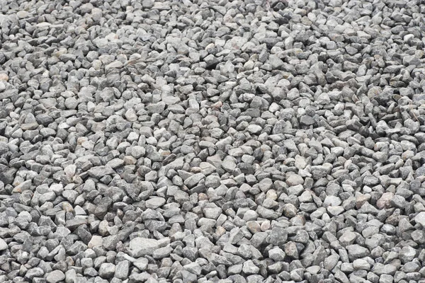 Gray gravel texture background selective focus — Stock Photo, Image