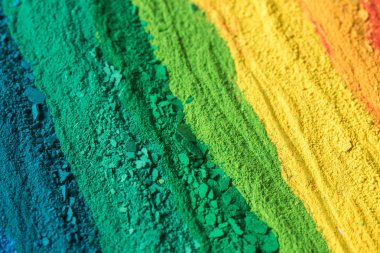 çok renkli toz pigmentler arka plan 