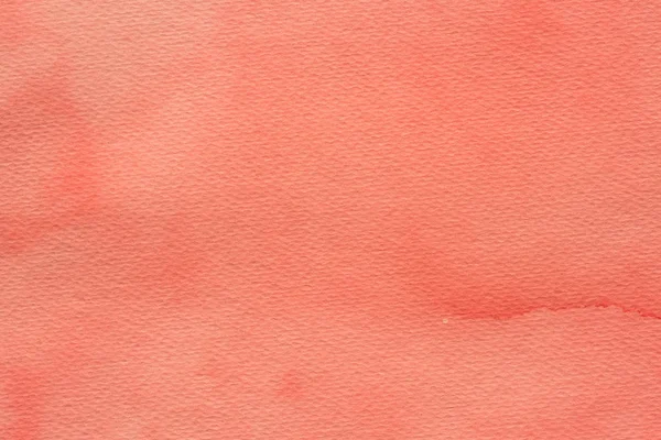 Acuarelă roșie vopsită pe textura fundalului de hârtie — Fotografie, imagine de stoc