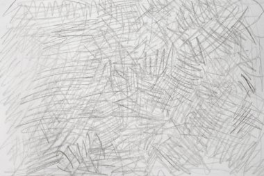 Kağıt arka plan dokusu üzerinde gri renkli crayon doodles