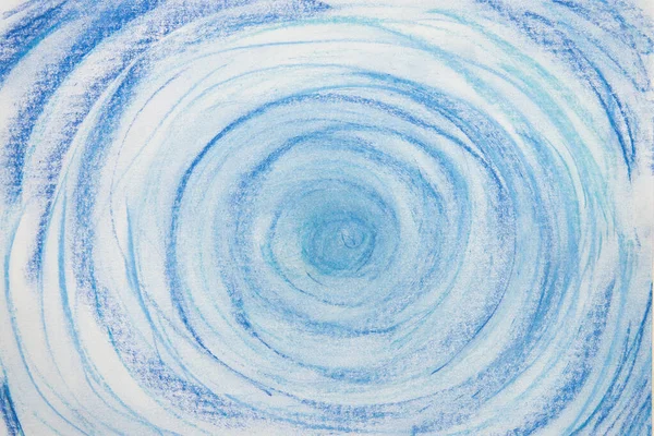 白い紙に青い丸パステル柄の背景のテクスチャ — ストック写真