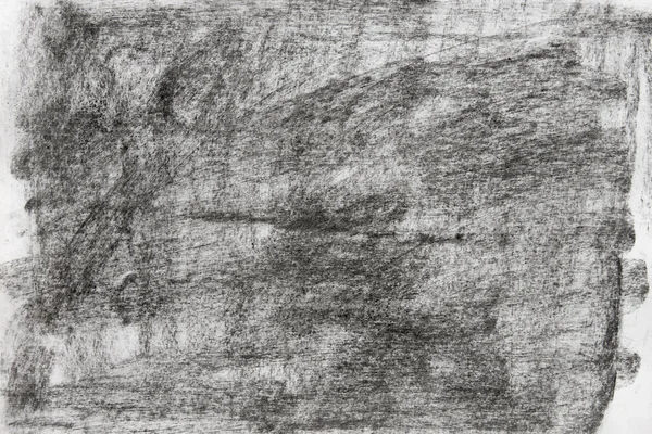 Чорне Вугілля Крейдова Текстура Фону Папері — стокове фото