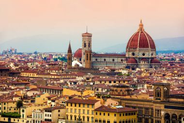 Piazzale Michelangelo 'dan Floransa Manzarası