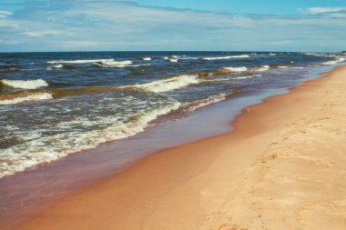 Baltic sea beach clipart
