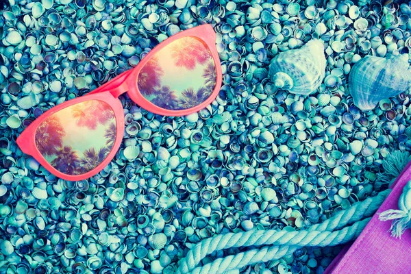 Zomer strand scène — Stockfoto