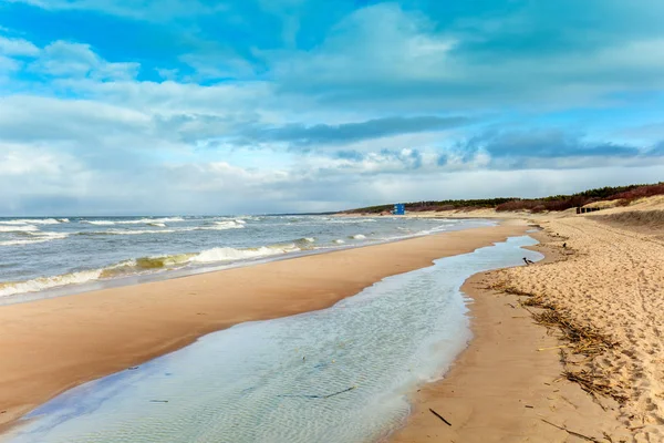 Baltic Sea Coast Autumn Palanga Lithuania — Stock Photo, Image