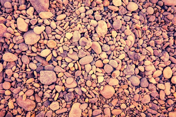 Red Vintage Pebbles Background — Stock Photo, Image