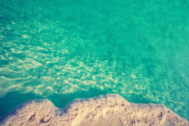 Ölü deniz doku. Tuzlu deniz