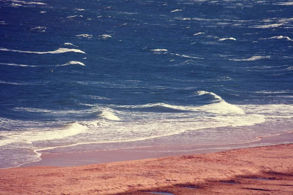 Poušť Pláž Moře Vlny Moři — Stock fotografie