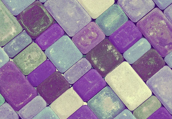 Abstract Colorful Stone Tile Background Stock Picture