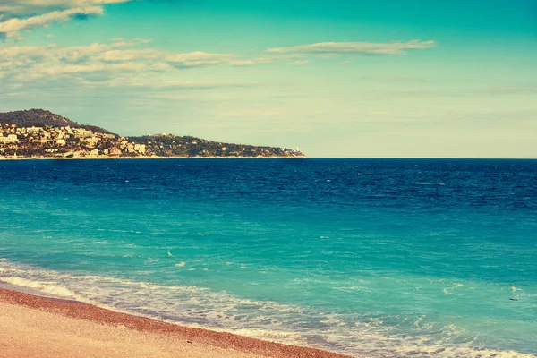 Cote Azur Французская Ривьера Ницца Франция — стоковое фото