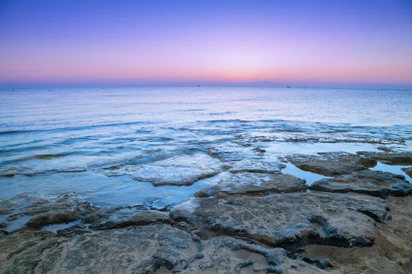 Temprano Mañana Serenidad Hermoso Amanecer Sobre Mar —  Fotos de Stock