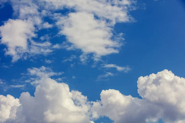 Kék Felhőkkel Absztrakt Természet Háttér — Stock Fotó