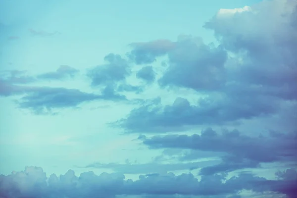 Ciel Bleu Avec Nuages Nature Abstraite Ciel Fond — Photo