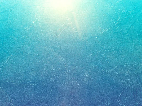 Natürliche Abstrakte Muster Auf Einem Zugefrorenen See Hintergrund Natur — Stockfoto