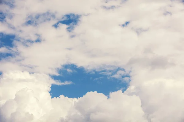 Голубое Небо Облаками Абстрактная Природа Фоне Неба Вид Воздуха Скай — стоковое фото