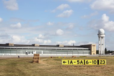Berlin Tempelhof airport in Germany  clipart