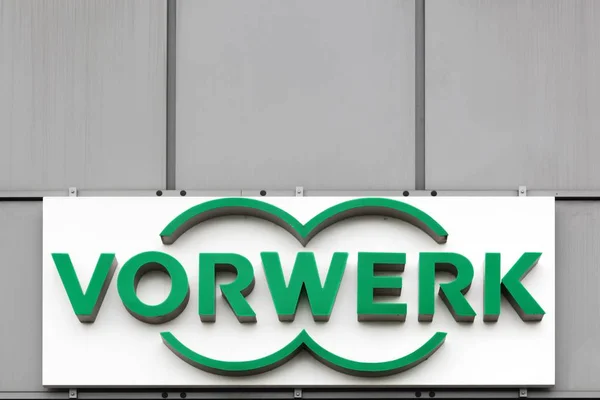 Logotipo de Vorwerk en una pared — Foto de Stock