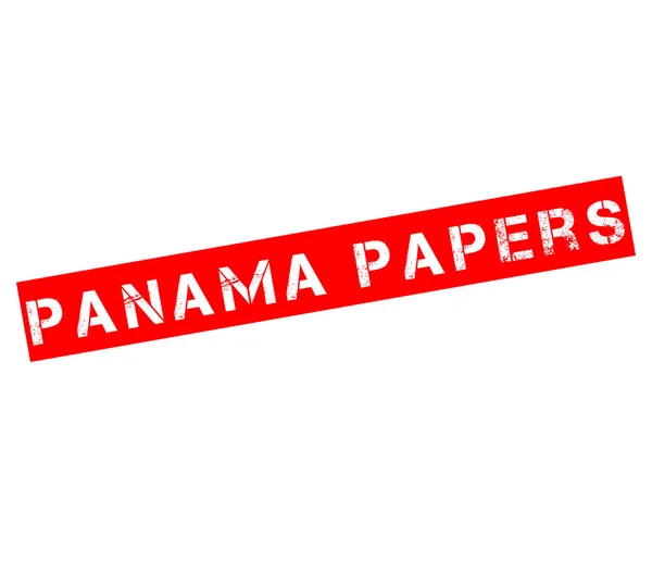 Rubber stamp with text Panama papers — Stock Photo, Image