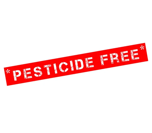 Rubber stamp with text pesticide free — Stock Photo, Image