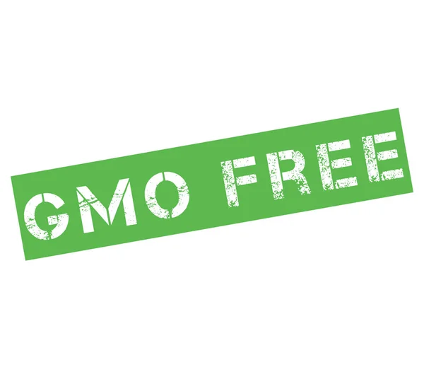 Rubber stamp with text GMO free — Stock Photo, Image