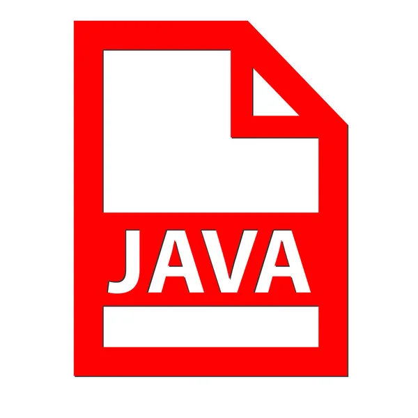 Java file icon — Stock Photo, Image