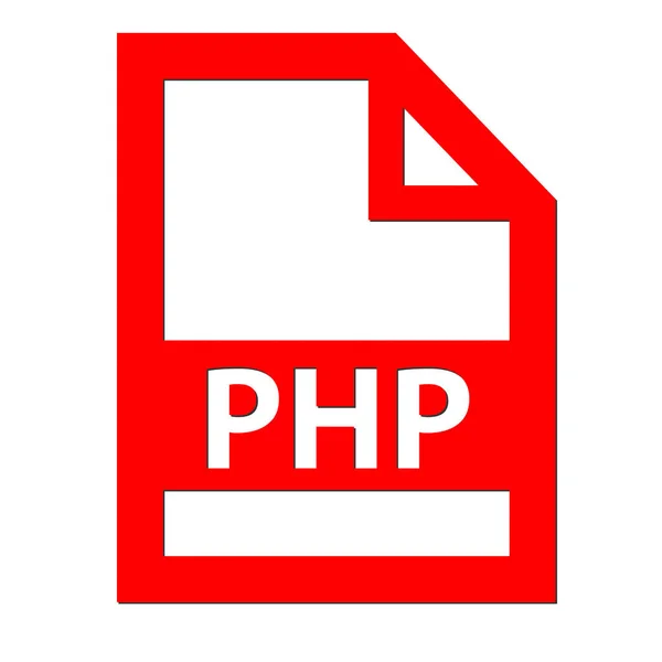 PHP file icon — Stock Photo, Image