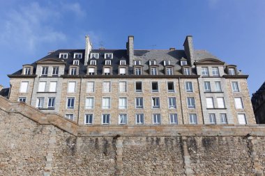 Görünüm Brittany, Fransa, Saint Malo şehir 