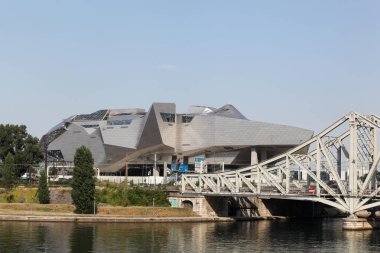 The Musee des Confluences in Lyon, France clipart
