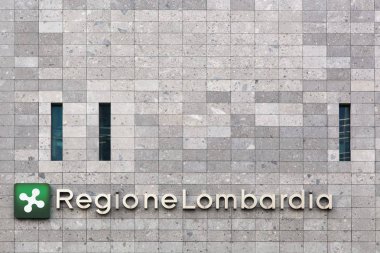 Bölge Lombardy bina, Milano, İtalya