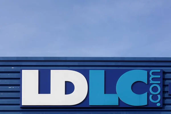 LDLC logo su una parete — Foto Stock