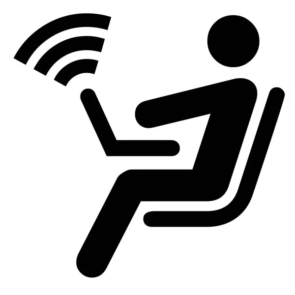 Wifi connection symbol — Stock Photo, Image