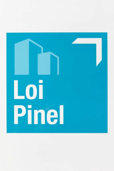 Gesetz und Vorrichtung Pinel in Frankreich — Stockfoto