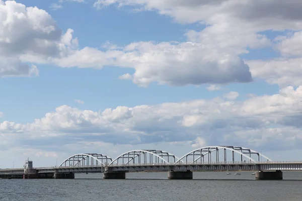 Оддесуннский мост в Дании — стоковое фото