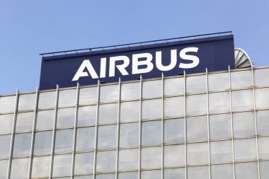 Fransa'nın Toulouse kentinde bina airbus