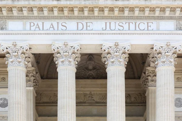 Palais of justice i Frankrike — Stockfoto
