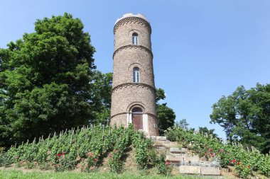 Montmerle sur Saone'deki Minimes Kulesi, Fransa 