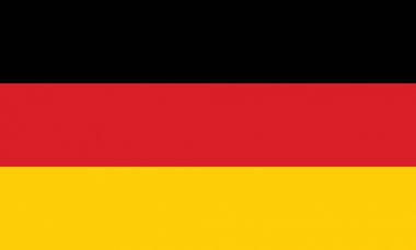 Almanya bayrağı çizimi