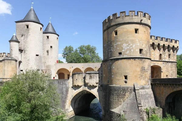 The Germans Gate or Porte des Allemands in french from the 13th century in Metz, France — Stock Photo, Image
